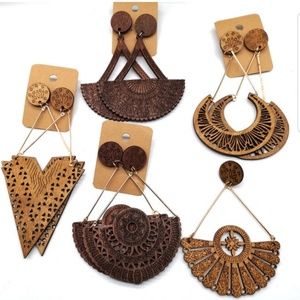 Wooden Earrings